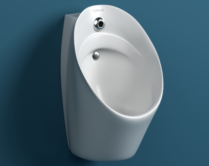 CHROME SENSOR URINAL